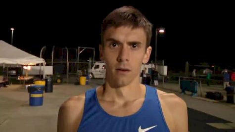 Mark Parrish finds out he makes NCAAs on time out of a fast heat, talks on growth in steeple