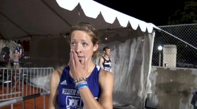 Amber Henry takes the W in the steeple, but it's her triple at conferences that really has us stunned
