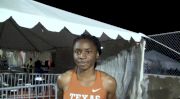 For the second day in a row, Courtney Okolo runs a PR in the 400m