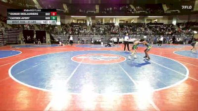 61 lbs Rr Rnd 2 - Oumar Deslauriers, South Forsyth WAR Wrestling Club vs Cayden Avery, Rabbit Wrestling Club