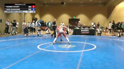 126 lbs Cons. Semis - Tanner Stuart, Bad Karma vs Jake Schiavone, Wyoming Seminary
