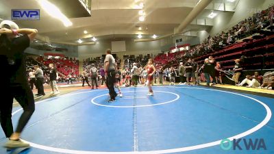 64 lbs Round Of 16 - Beckett George, Honey Badgers Wrestling Club vs Jack Cisneros, Skiatook Youth Wrestling