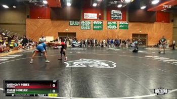 157 lbs 1st Place Match - Chase Mirelez, Modesto vs Anthony Perez, Palomar