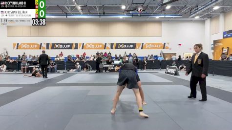 Ricky Ruhland II vs Christian Beltran 2026 PBJJF Pan American Jiu-Jitsu Championships