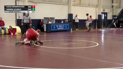 157 lbs Cons. Round 3 - Andrew Schreck, Chaminade vs Lucas Meisenholder, Chaminade