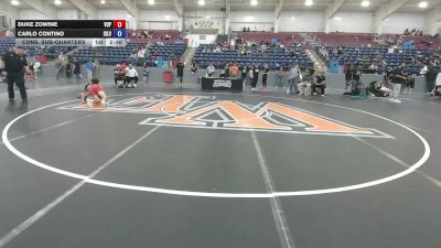 157 lbs Cons. Sub-quarters - Duke Zowine, Valiant College Preparatory vs Carlo Contino, Silvaback