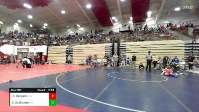 84 lbs 3rd Place Match - Erick Delgado, Red Cobra vs Gage Guillaume, Invicta Wrestling Academy