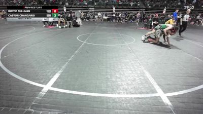 136 lbs 3rd Place - Royce Sullivan, Voorhees vs Castor Changaris, Branchville