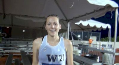 Christine Babcock inspired by Marie Lawrence's journey and punches her ticket to nationals in the 5k
