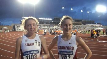 The new dynamic at Stanford has been awesome for Aisling Cuffe and Jessica Tonn, they grab the last two auto spots in the 5k