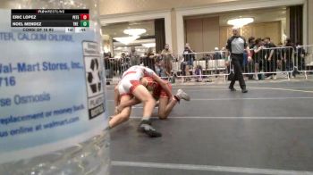 130 lbs Consi Of 16 #2 - Eric Lopez, Peterson Grapplers vs Noel Mendez, The Empire