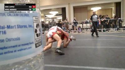 130 lbs Consi Of 16 #2 - Eric Lopez, Peterson Grapplers vs Noel Mendez, The Empire