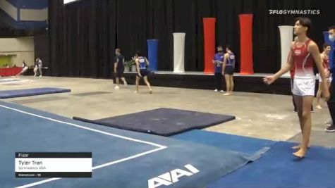 Tyler Tran - Floor, Gymnastics USA - 2021 USA Gymnastics Development Program National Championships