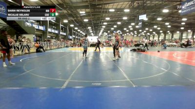 160 lbs Rr Rnd 2 - Darin Reynolds, Indiana Outlaws Gray vs Nicalae Selaru, CentralMD Blue