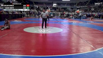 6A 132 lbs Champ. Round 1 - Davis Smith, Mountain Brook vs Nolan Hinkle, Mcadory