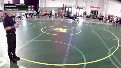 157 lbs Champ. Round 1 - Jeremy Mills, Tennessee vs Tommy Fidler, Panther Wrestling Club