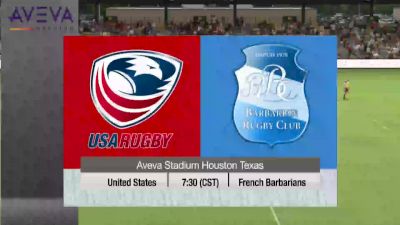 Replay: French Barbarians vs. USA Eagles - 2022 French Barbarians vs USA | Jul 1 @ 7 PM