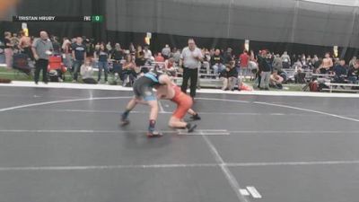 190 lbs Champ. Rd Of 16 - Tristan Hruby, Frontier Wrestling Club vs Warren Caulum, RT Elite
