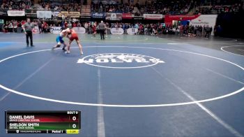 130 lbs Champ. Round 1 - Daniel Davis, Grace Christian School vs Sheldon Smith, Bethel High School