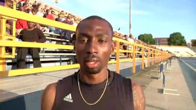 Terrence Somerville wins 110H heat, ready for best race of his life