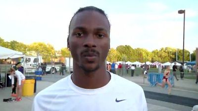 Aaron Ernest PRs in 200 confident for NCAAs, likes target on back