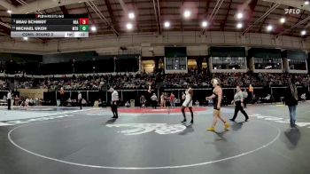 150-4A/3A Cons. Round 2 - Michael Ukoh, Mt. Hebron vs Beau Schmidt, Northeast (AA)