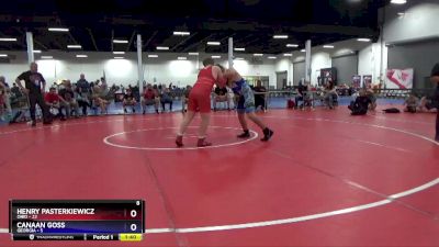 187 lbs Round 1 (8 Team) - Henry Pasterkiewicz, Ohio vs Canaan Goss, Georgia