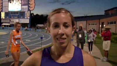 Laura Carleton repping LSU distance at NCAAs in 5k