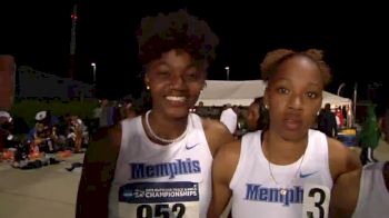 Mephis 4x400 turning heads making NCAAs, CRAZY excited
