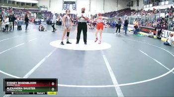 126 lbs Cons. Round 5 - Sydney Rosenbloom, Waverly Sr HS vs Alexandra Shuster, Tottenville-PSAL