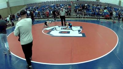 12U Boys - 82 lbs Champ. Round 3 - Brooks Blevins, Wichita Training Center vs Levi Werner, Askren Wrestling Academy