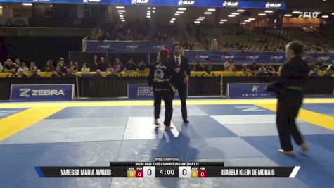 Vanessa Maria Avalos vs Isabela Klein De Morais 2026 Pan Kids Jiu-Jitsu IBJJF Championship