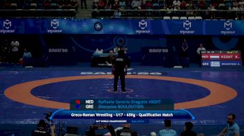 65 kg Qualif. - Raffaele Hight, Netherlands vs Dionysios Bouloutidis, Greece
