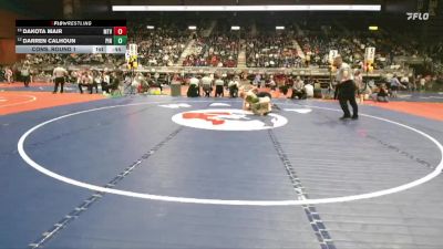 3A-190 lbs Cons. Round 1 - Darren Calhoun, Pinedale vs Dakota Mair, Mountain View