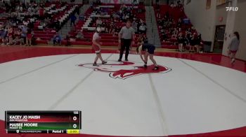 132 lbs Champ. Round 1 - Maisee Moore, Moody Hs vs Kacey Jo Maish, Oak Mountain