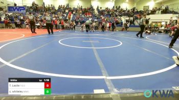 120 lbs 5th Place - Terico Leslie, Tulsa North Mabee Stampede vs Cohen Whiteley, Broken Arrow Wrestling Club