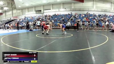 120 lbs Cons. Round 4 - Brady Baker, MI vs Neftali Cernas, IL