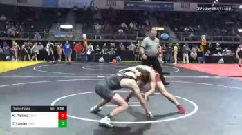 143 lbs Semifinal - Kendon Pollard, Seneca vs Trace Lawler, Topeka Blue Thunder