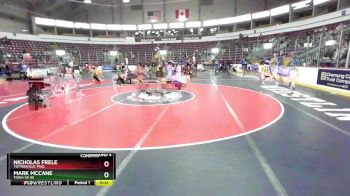 285 lbs Cons. Round 4 - Mark McCane, Tioga Sr HS vs Nicholas Frele, Tottenville-PSAL