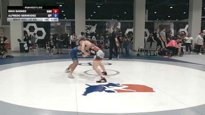 67 kg Champ. Rd Of 64 - Niko Barnes, Nakamura Wrestling vs Alfredo Bermudez, Gipfh