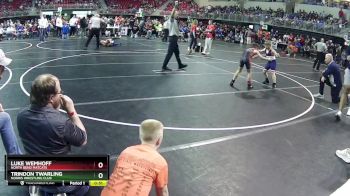 85 lbs Cons. Round 2 - Trindon Twarling, Norris Wrestling Club vs Luke Wemhoff, North Bend Matcats