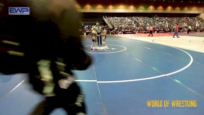 75 lbs Round Of 16 - Brantley Sonnenberg, FordDynasty Wrestling Club vs John Thomas, OCRTC