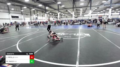 52 lbs Consi Of 4 - Jeffrey Mills,Jr, Grindhouse WC vs Matthew Hatch, Rising Sun WC