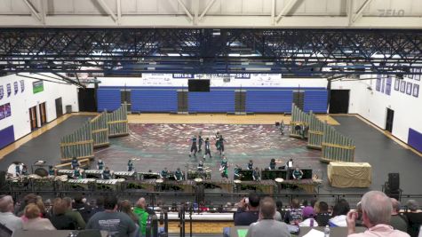 Carroll HS (IN) "Indianapolis IN" at 2025 WGI Perc Indianapolis Regional