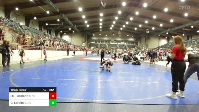 73 lbs Consolation - Shade Lormand, Alpha Wrestling Club vs Camden Maples, Dendy Trained Wrestling