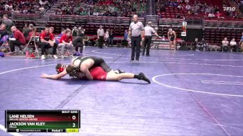 3A-190 lbs Champ. Round 2 - Jackson Van Kley, Pella vs Lane Nelsen, Dallas Center-Grimes