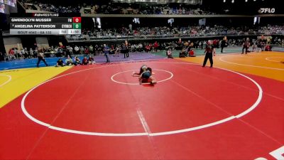 6A 132 lbs Champ. Round 1 - Angelina Patterson, Cypress Ranch vs Gwendolyn Musser, Lewisville Flower Mound