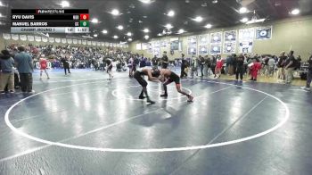 113 lbs Champ. Round 1 - Ryu Davis, Merced vs Manuel Barros, Churchill County