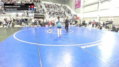 U20 Women - 55 lbs Champ. Round 2 - Rebecca Fletcher, CA vs Noelani Lutz, NV
