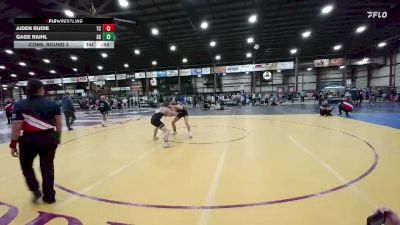 138 lbs Cons. Round 2 - Aiden Rudie, Team Champs vs Gage Raihl, Stillwater Gladiators